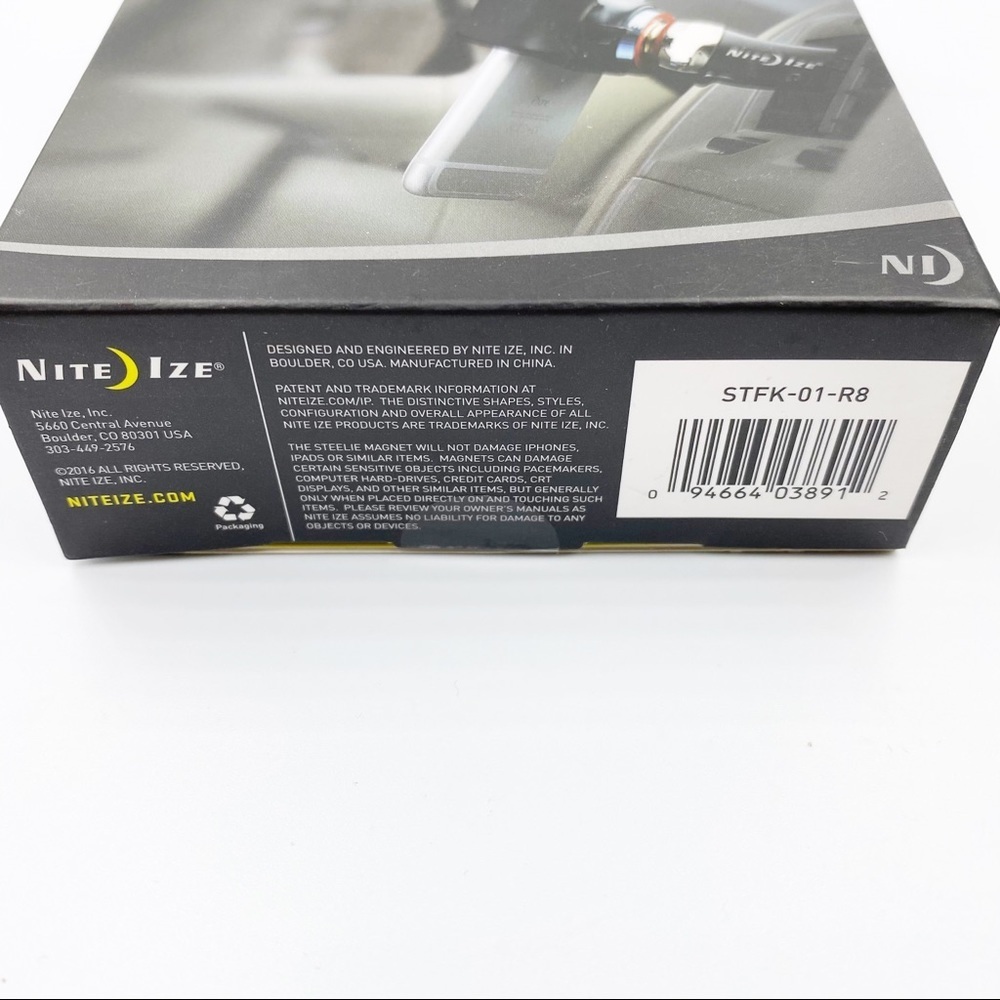 Nite Ize Steelie Freemount Vent Mount Kit Magnetic - Picture 10 of 13